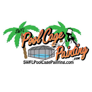 Pool Cage painting Logo Design
