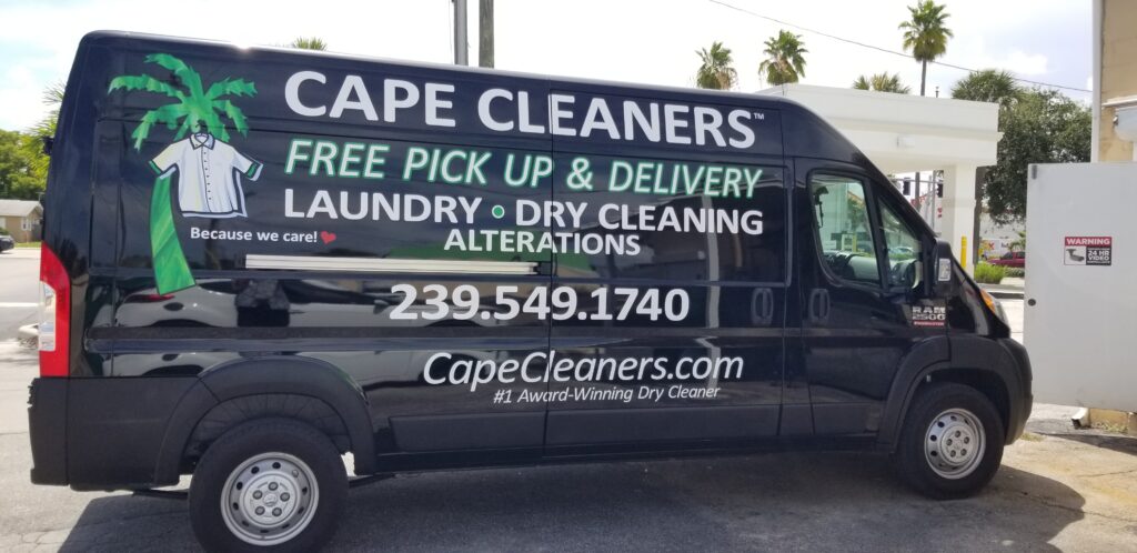 CAPE CLEANERS VEHICLE WRAP